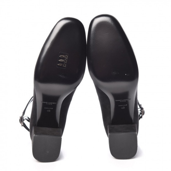 NIB Saint Laurent Strap Pumps. 40 - Picture 6 of 8